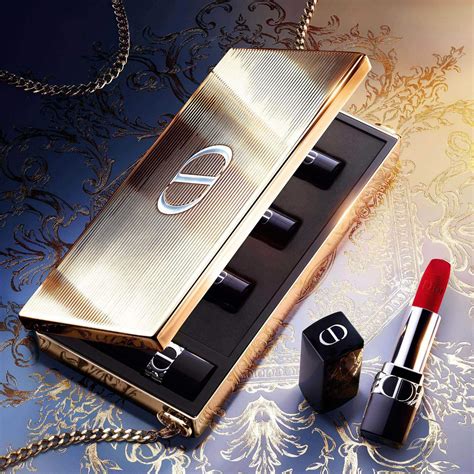 dior minaudiere|christian dior lipstick clutch.